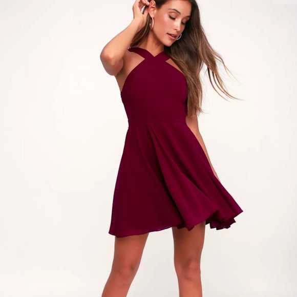 lulus burgundy